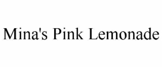 mina's pink lemonade