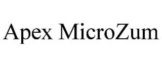 apex microzum