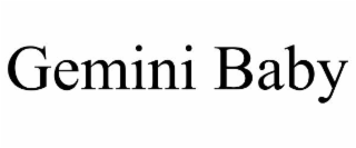 gemini baby