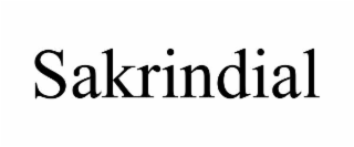 sakrindial