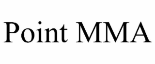 point mma