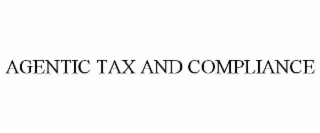 agentic tax and compliance