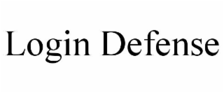 login defense
