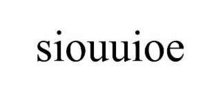 siouuioe
