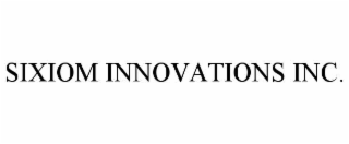 sixiom innovations inc.