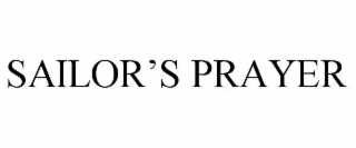 sailor’s prayer