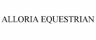 alloria equestrian