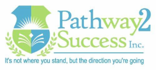 pathway2 success inc. it's not where you stand, but the direction you're going