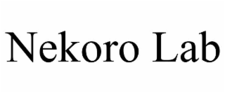 nekoro lab