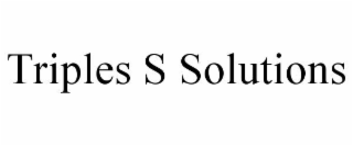triples s solutions
