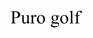 puro golf
