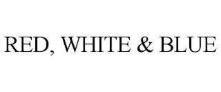 red, white & blue