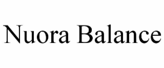 nuora balance