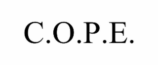 c.o.p.e.