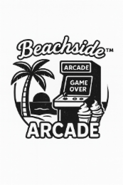 beachside arcade game over arcade