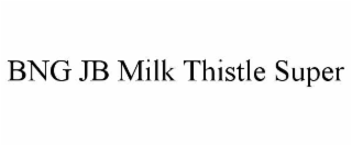 bng jb milk thistle super
