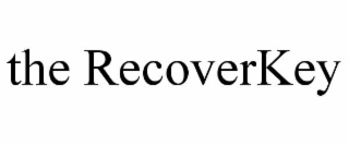the recoverkey