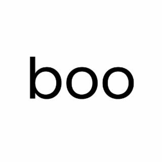 the mark consists of the stylized lowercase wording ‘boo’.