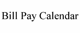 bill pay calendar