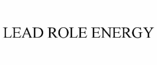 lead role energy