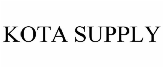 kota supply