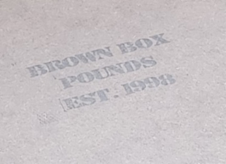 brown box pounds est.1998