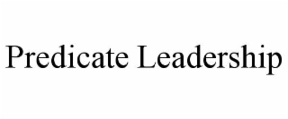 predicate leadership