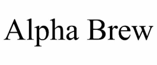 alpha brew