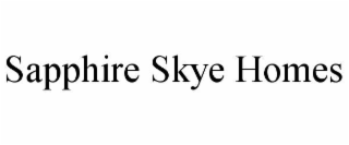 sapphire skye homes