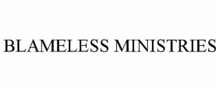 blameless ministries