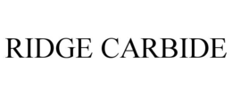 ridge carbide