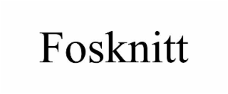fosknitt
