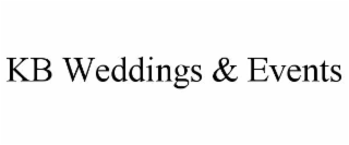 kb weddings & events