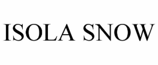 isola snow