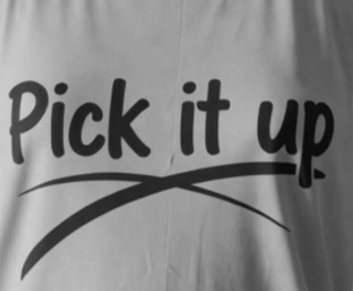 pick it up