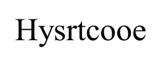 hysrtcooe