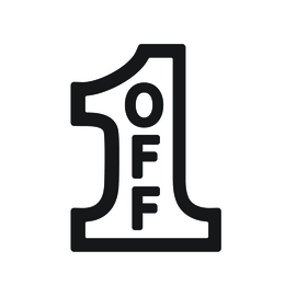 1 off