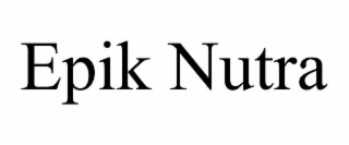 epik nutra