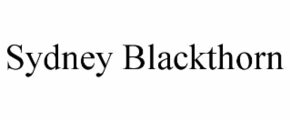 sydney blackthorn