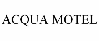 acqua motel