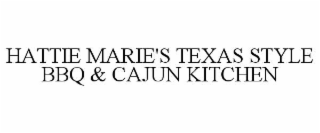 hattie marie's texas style bbq & cajun kitchen
