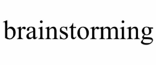 brainstorming