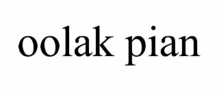oolak pian