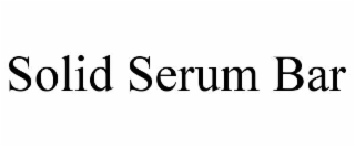 solid serum bar
