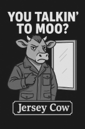 you talkin' to moo? jersey cow