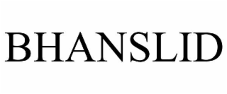 bhanslid