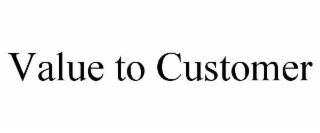 value to customer