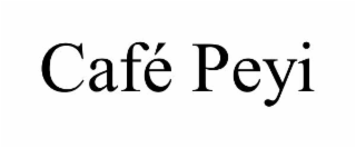 cafÉ peyi