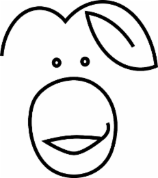 there are no words in the drawing.