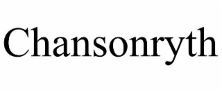 chansonryth